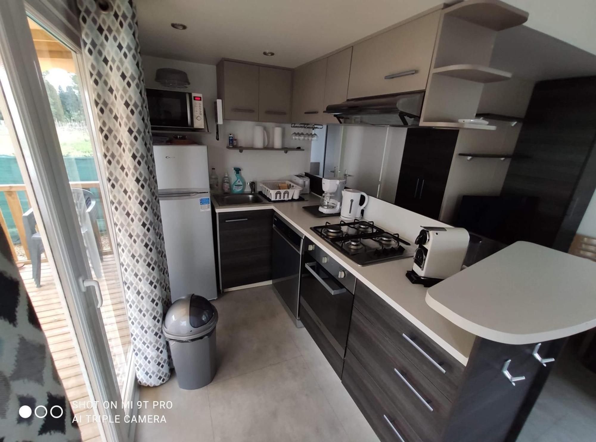 Les Sables du Midi MobileHome 8P CLIM 4 étoiles Valras-Plage Exterior foto