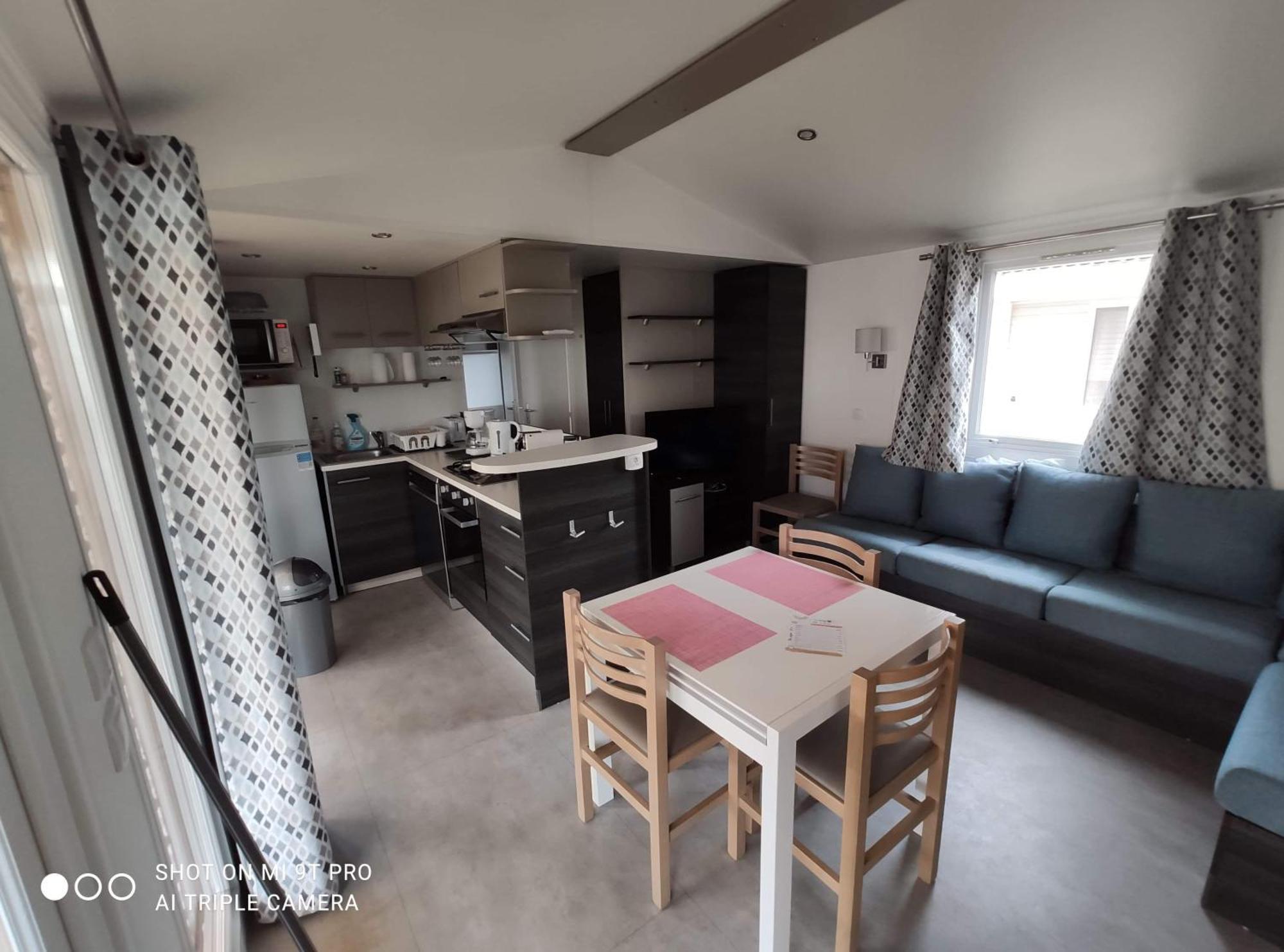 Les Sables du Midi MobileHome 8P CLIM 4 étoiles Valras-Plage Exterior foto
