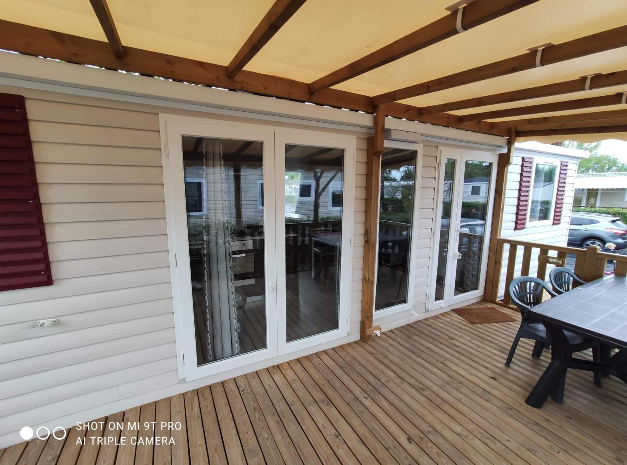 Les Sables du Midi MobileHome 8P CLIM 4 étoiles Valras-Plage Exterior foto