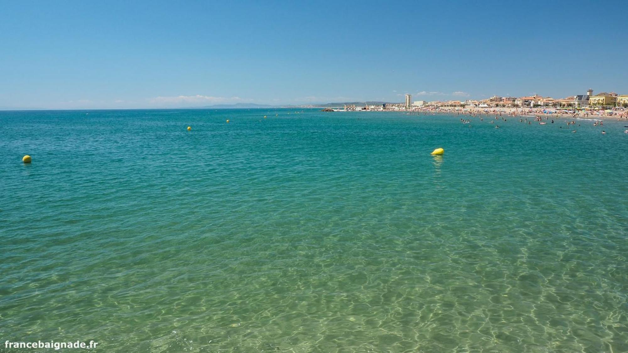 Les Sables du Midi MobileHome 8P CLIM 4 étoiles Valras-Plage Exterior foto